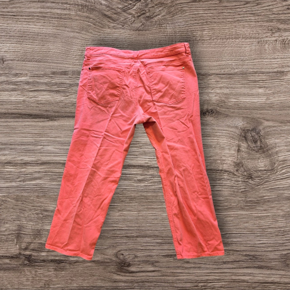 Eddie Bauer Denim Jeans Coral Plus Size